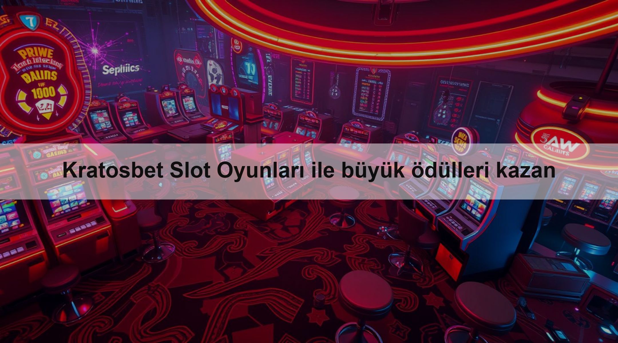 Kratosbet Slot Oyunları ile büyük ödülleri kazan