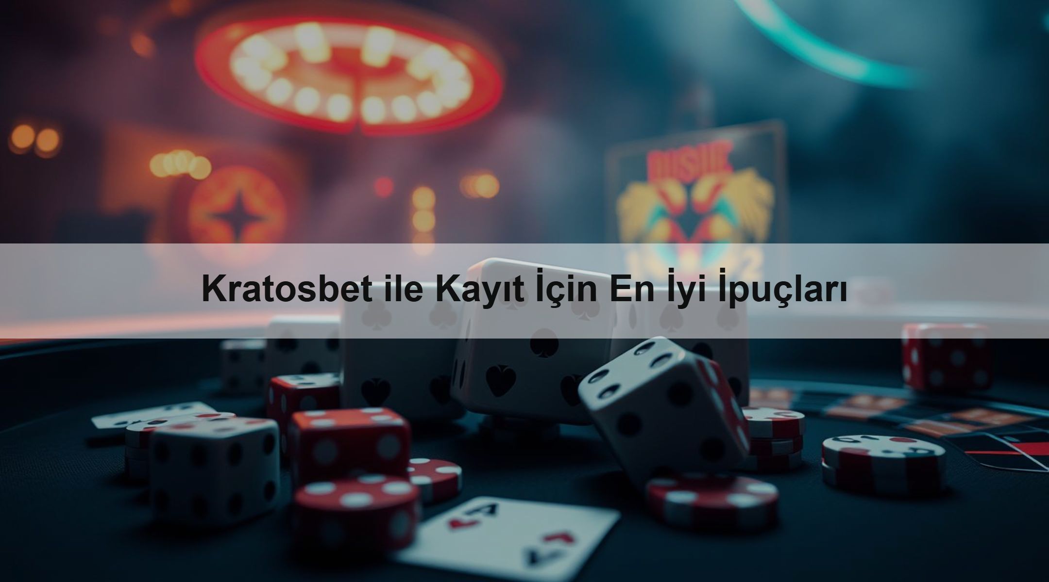 Kratosbet ile Kayıt İçin En İyi İpuçları