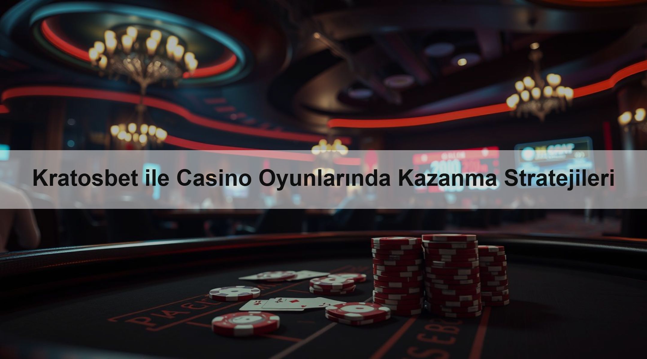 Kratosbet ile Casino Oyunlarında Kazanma Stratejileri