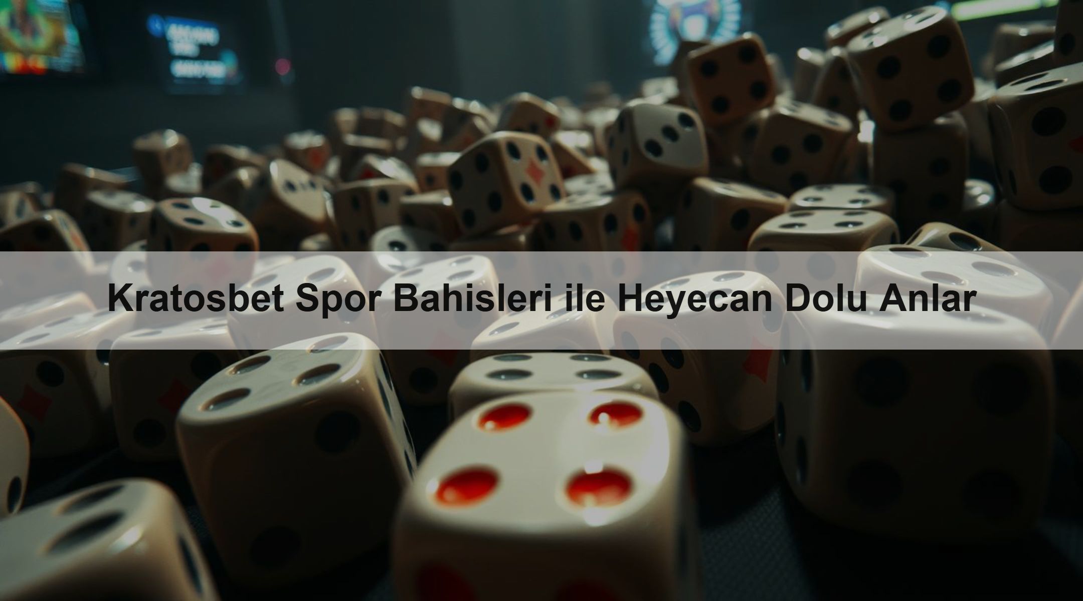Kratosbet Spor Bahisleri ile Heyecan Dolu Anlar